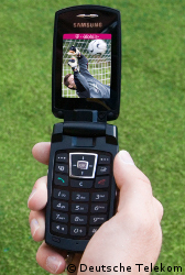 "MobileTV" läuft auch auf älteren UMTS-Handys wie dem Samsung SGH-Z260